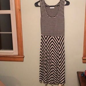 Black and white Calvin Klein summer dress